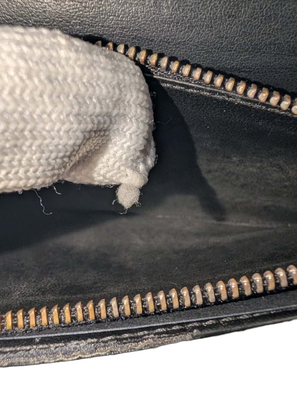 Dunhill Gray Saffiano Leather Logomania Bifold Long Wallet - Picture 8 of 8